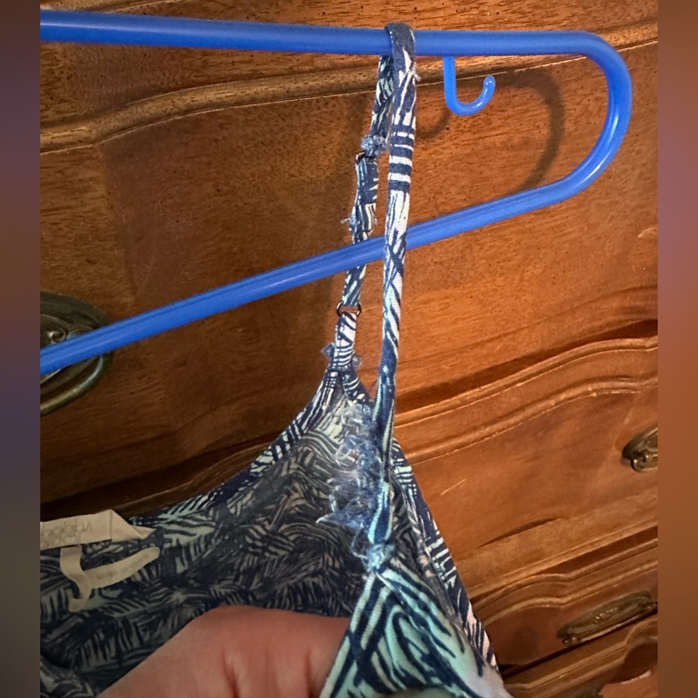 Blue Patterned Romper - Picture 10 of 10